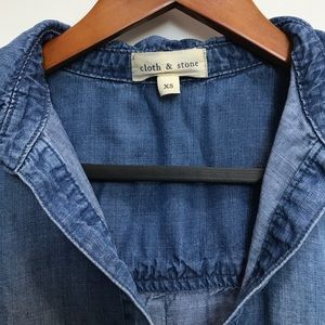 3 for $15 Cloth and stone Anthropologie denim dress